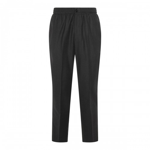 DARK GREY WOOL PANTS