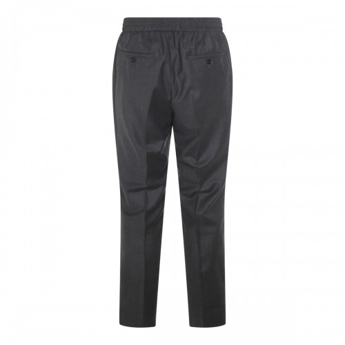 DARK GREY WOOL PANTS 2