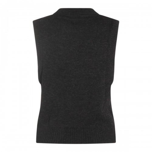 GREY WOOL KNITWEAR