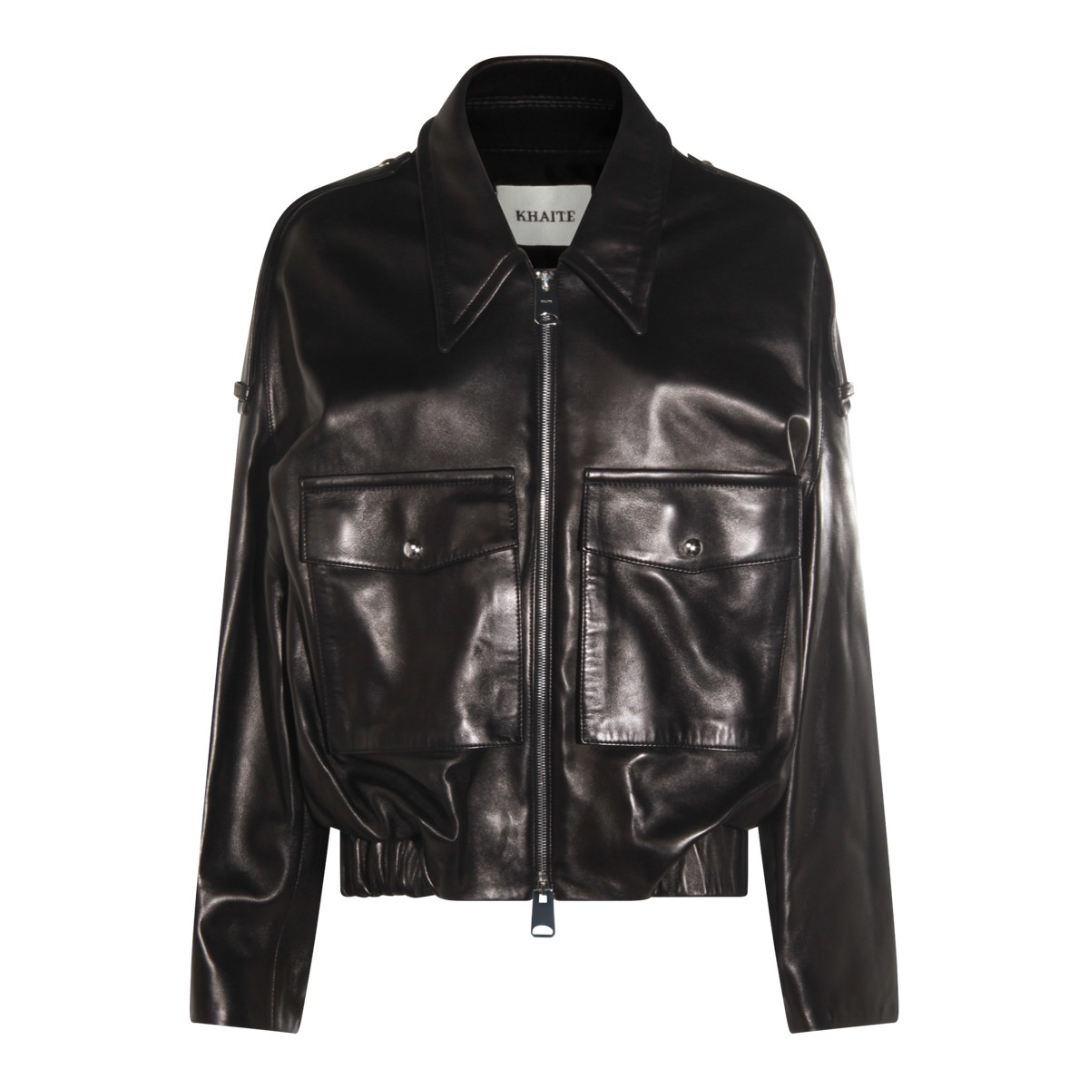 BLACK LEATHER JACKET