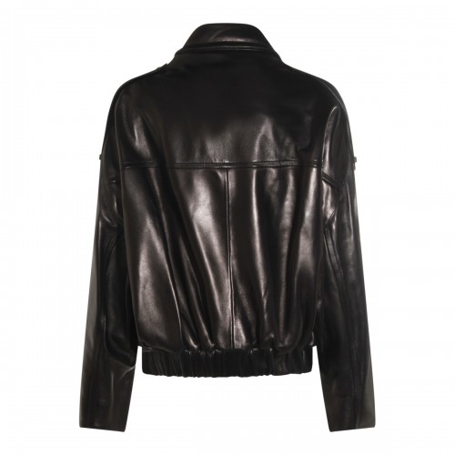 BLACK LEATHER JACKET 2