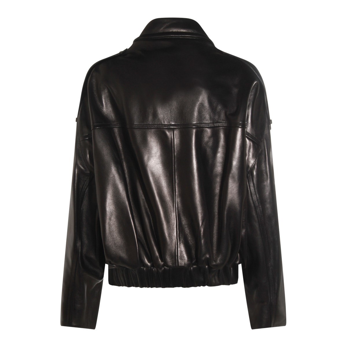 BLACK LEATHER JACKET