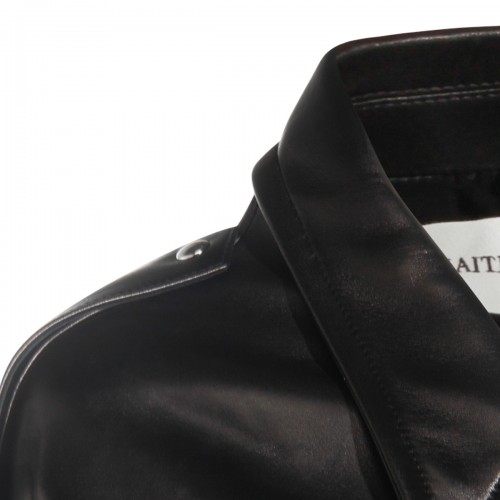 BLACK LEATHER JACKET
