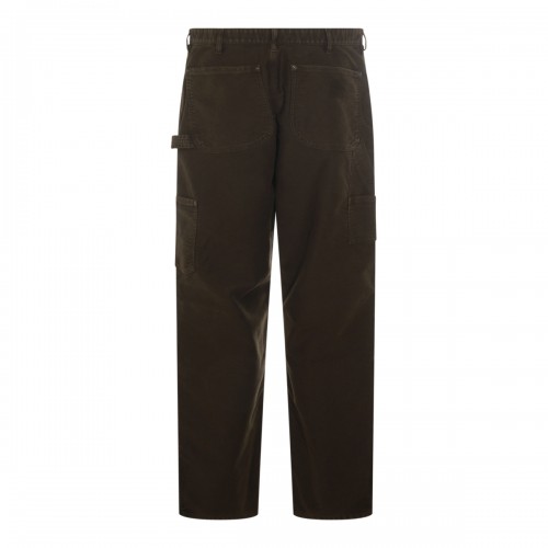 BROWN COTTON PANTS