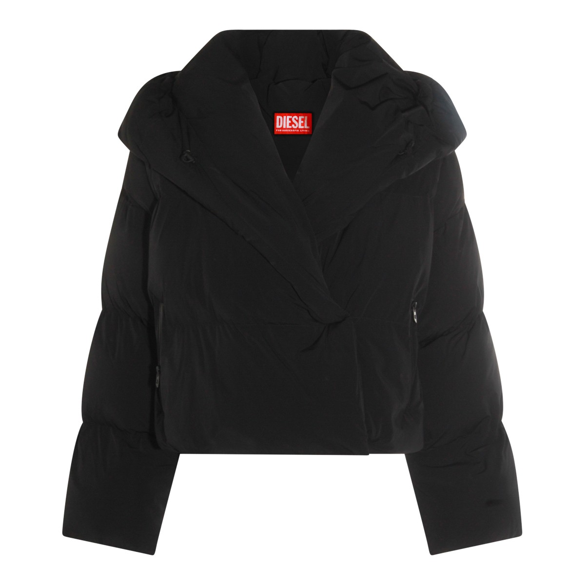 BLACK DOWN JACKET
