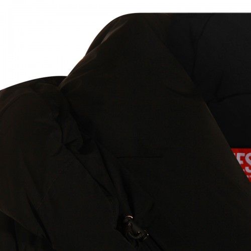 BLACK DOWN JACKET