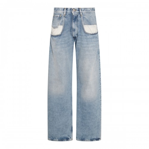 BLUE COTTON DENIM JEANS