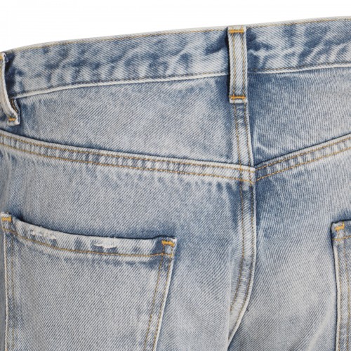 BLUE COTTON DENIM JEANS