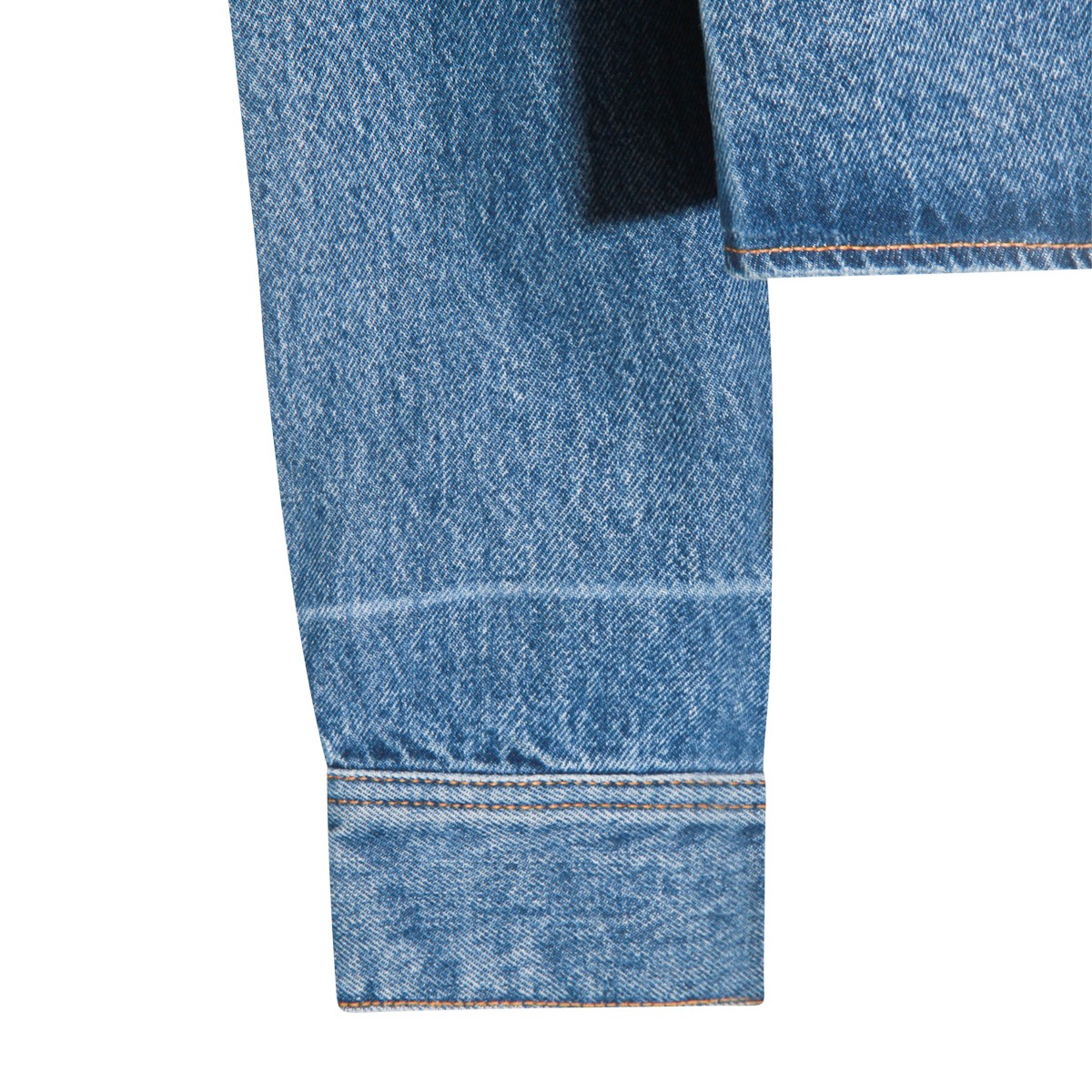 BLUE COTTON DENIM SHIRT