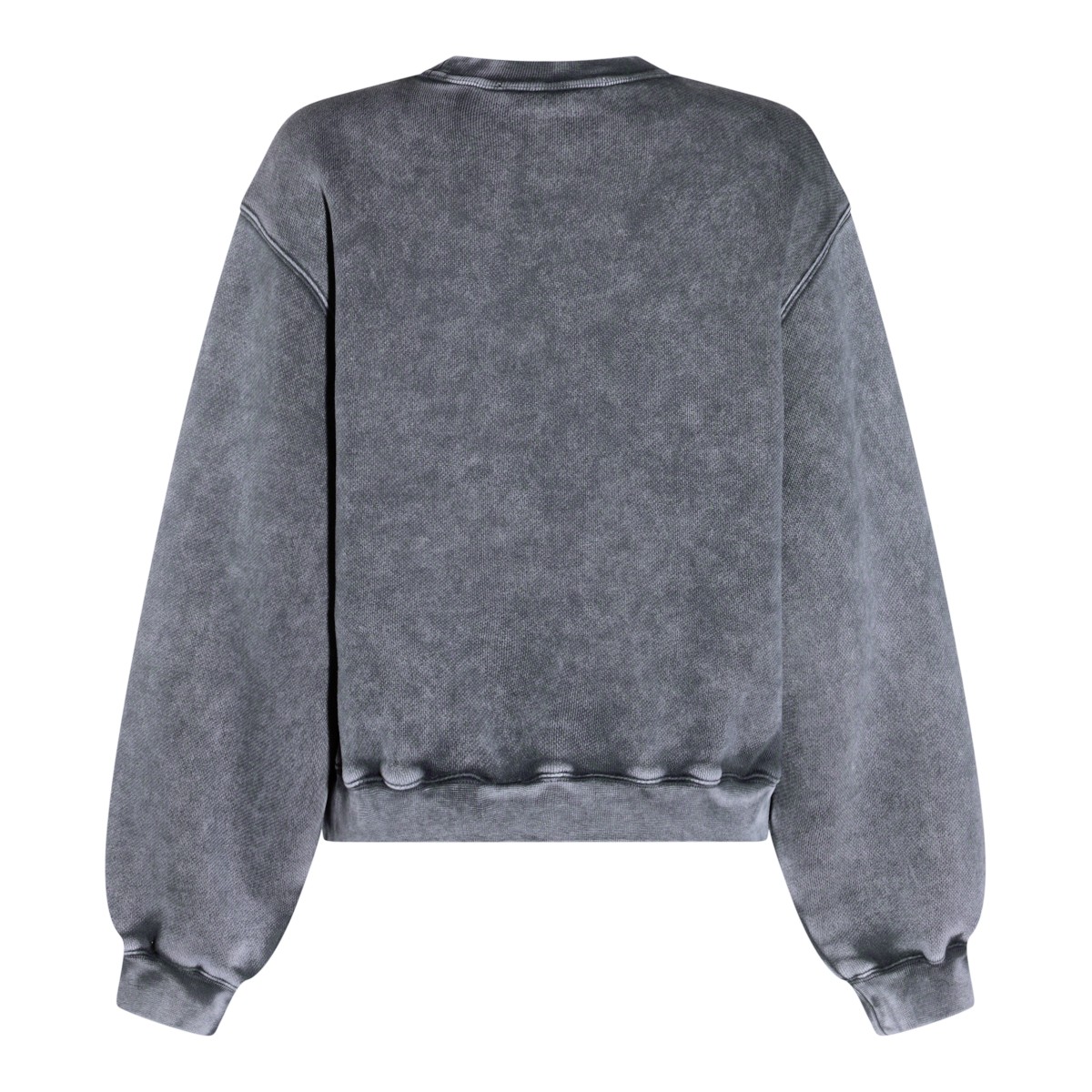 GREY COTTON SWEATSHIRT