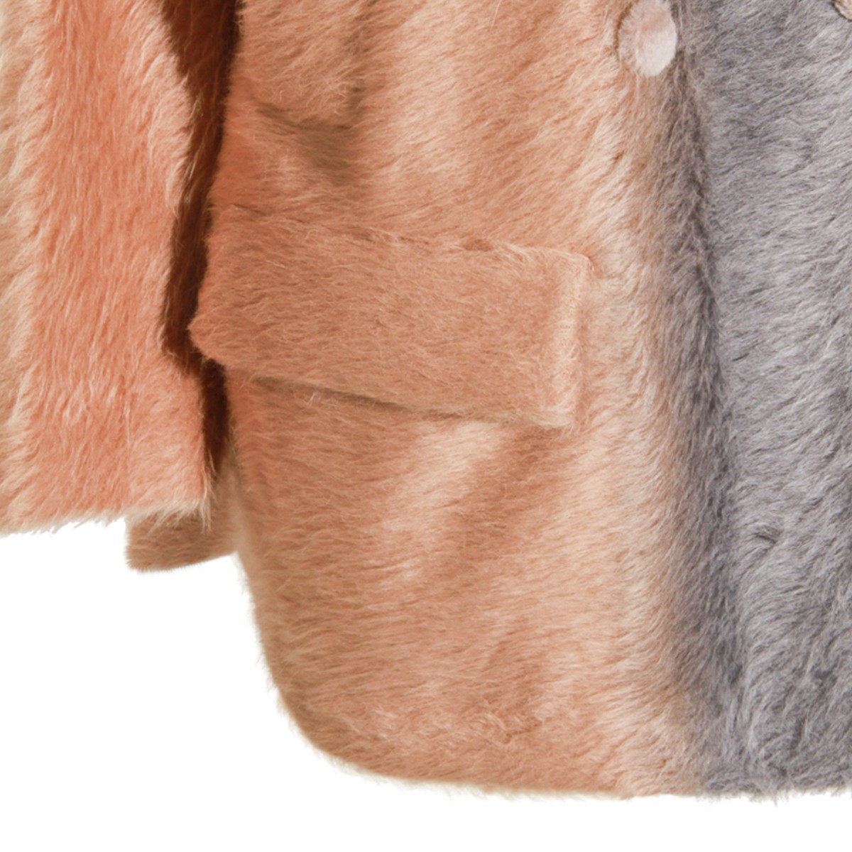 MULTICOLOR WOOL COAT