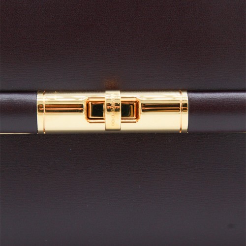 DARK PURPLE LEATHER MARLENE CROSSBODY BAG
