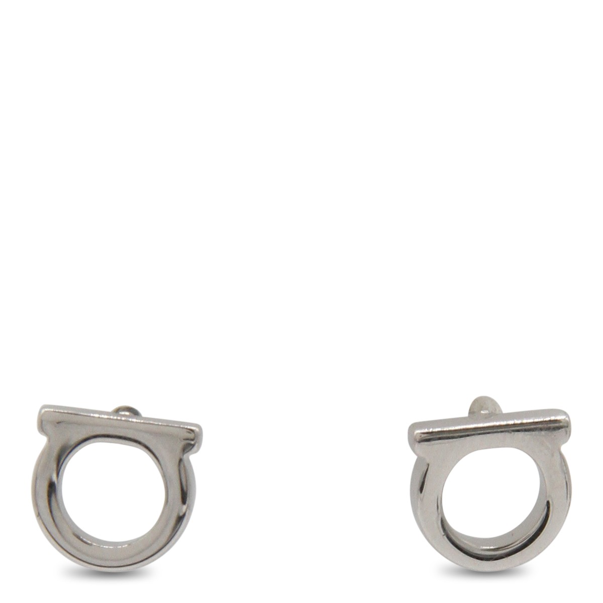 SILVER METAL EARRINGS