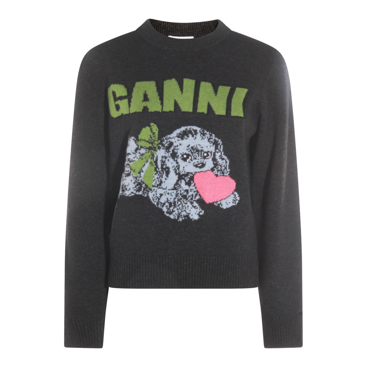 GREY WOOL KNITWEAR