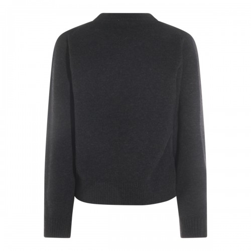 GREY WOOL KNITWEAR