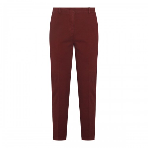 RED COTTON PANTS