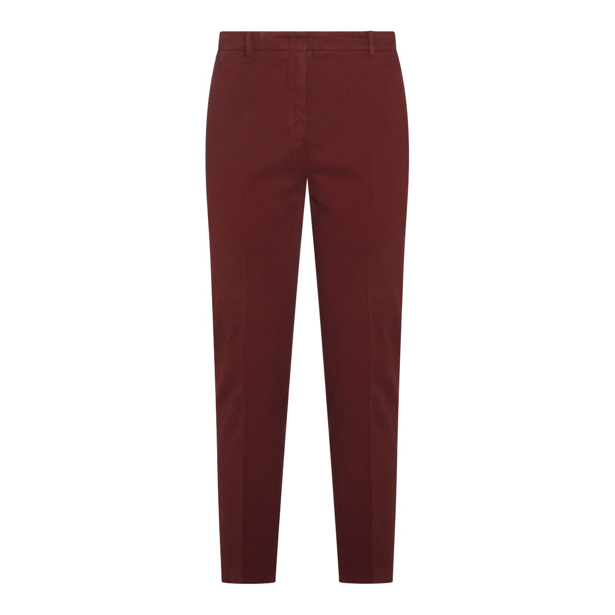 RED COTTON PANTS