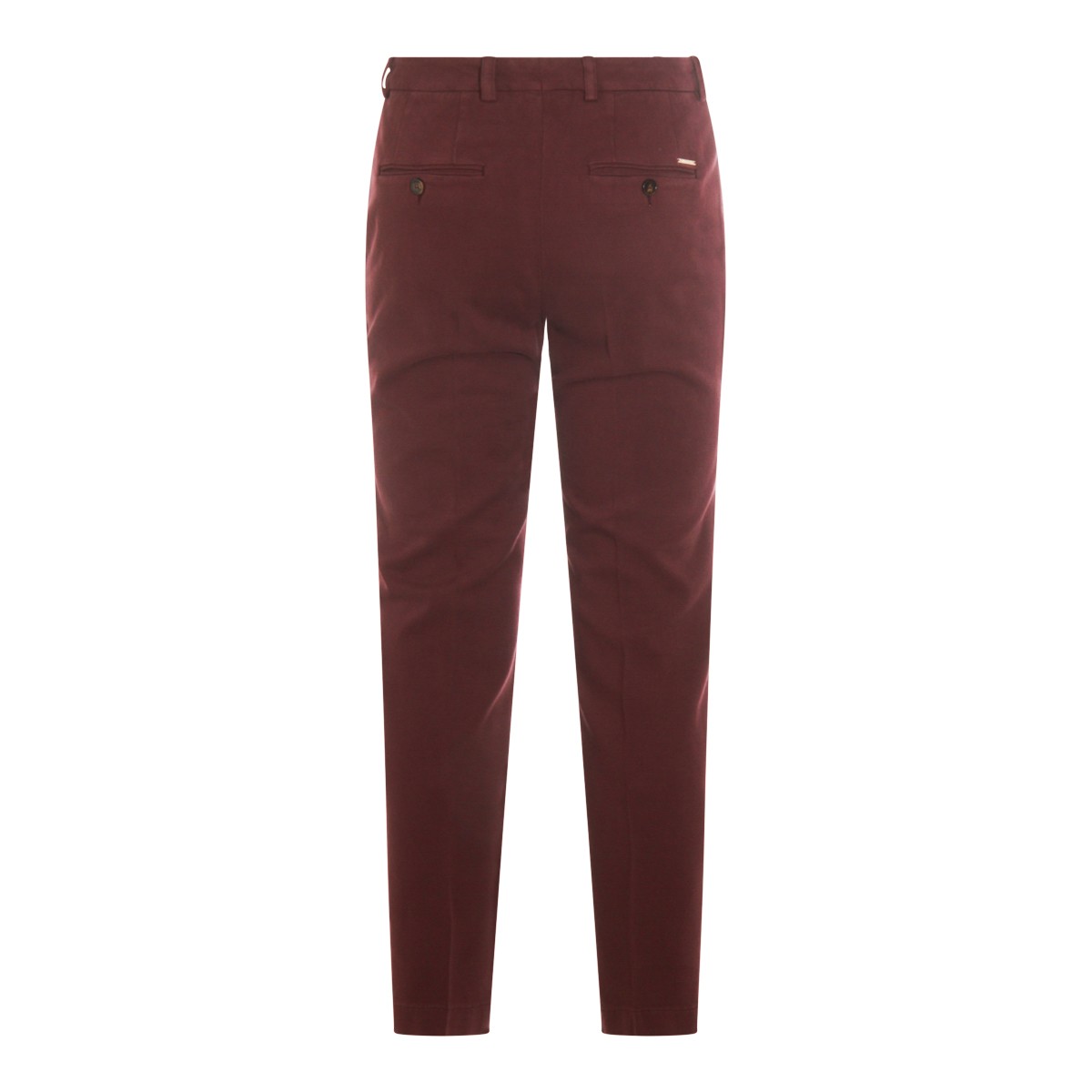 RED COTTON PANTS