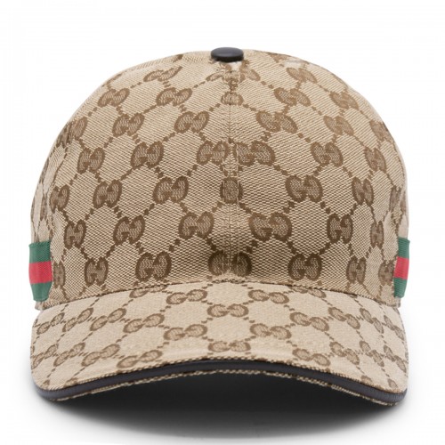 BEIGE BASEBALL CAP