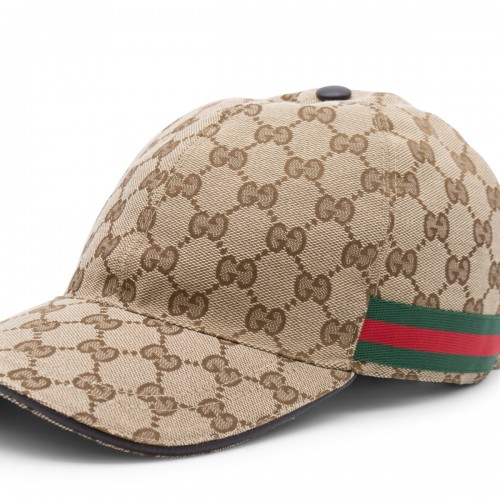 BEIGE BASEBALL CAP