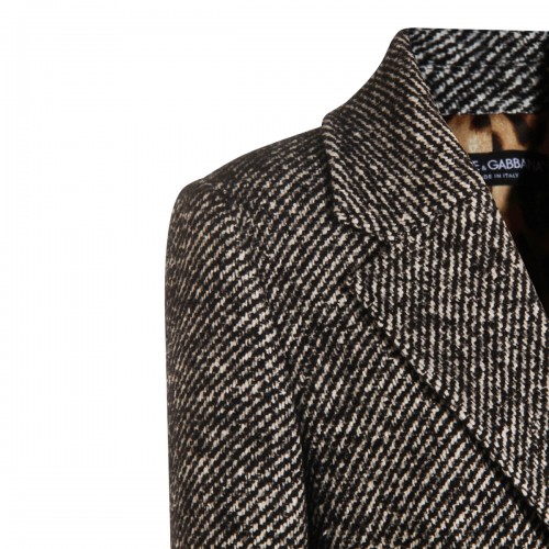 GREY WOOL COAT