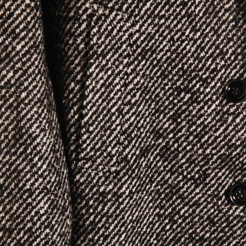 GREY WOOL COAT