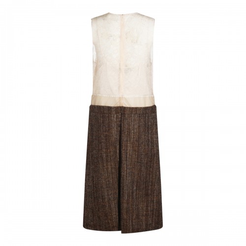 BEIGE COTTON DRESS