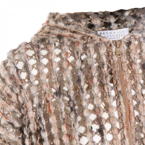 BEIGE WOOL KNITWEAR