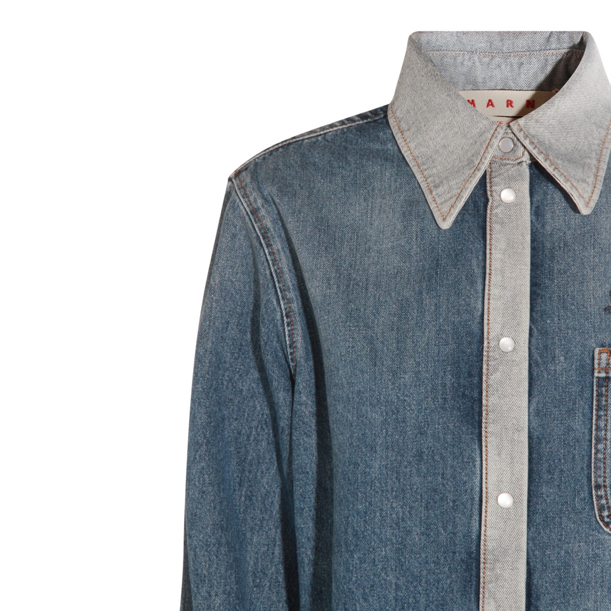 BLUE COTTON SHIRT BLUE COTTON SHIRT