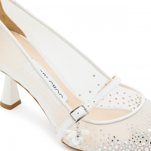 WHITE AREN PUMPS