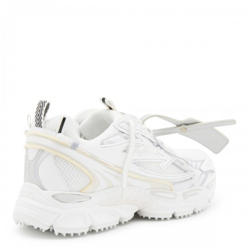WHITE BE RIGHT BACK SNEAKERS