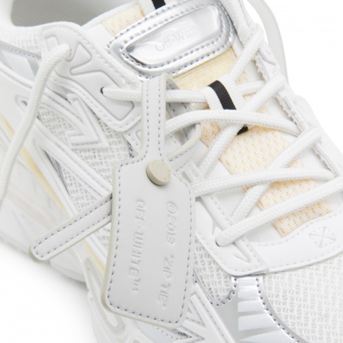 WHITE BE RIGHT BACK SNEAKERS