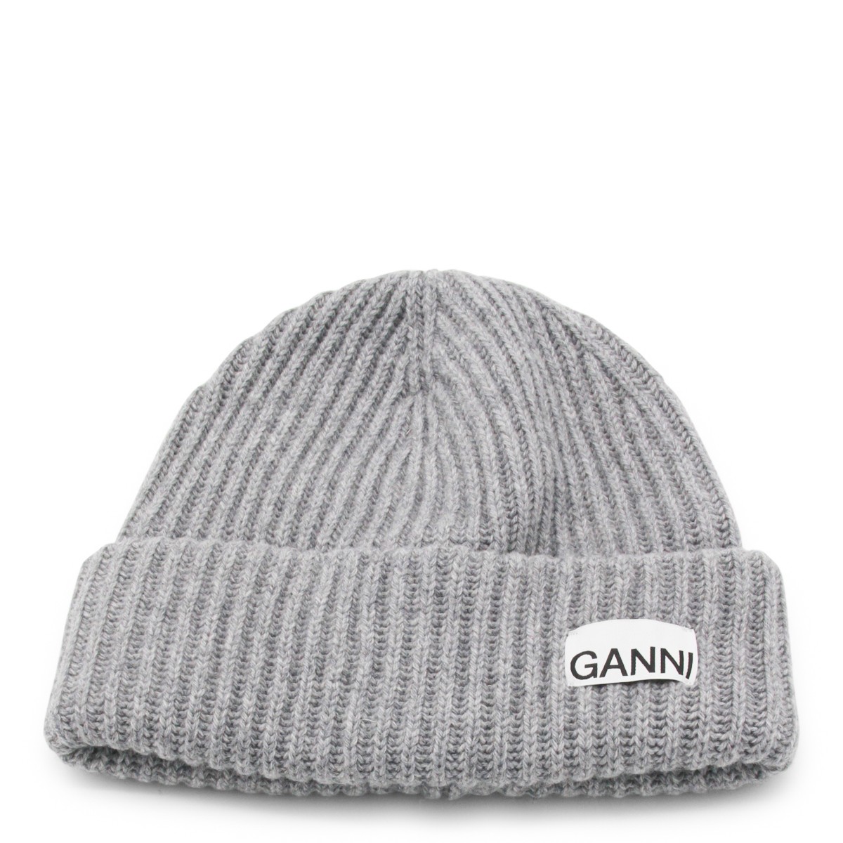 GREY WOOL BEANIE