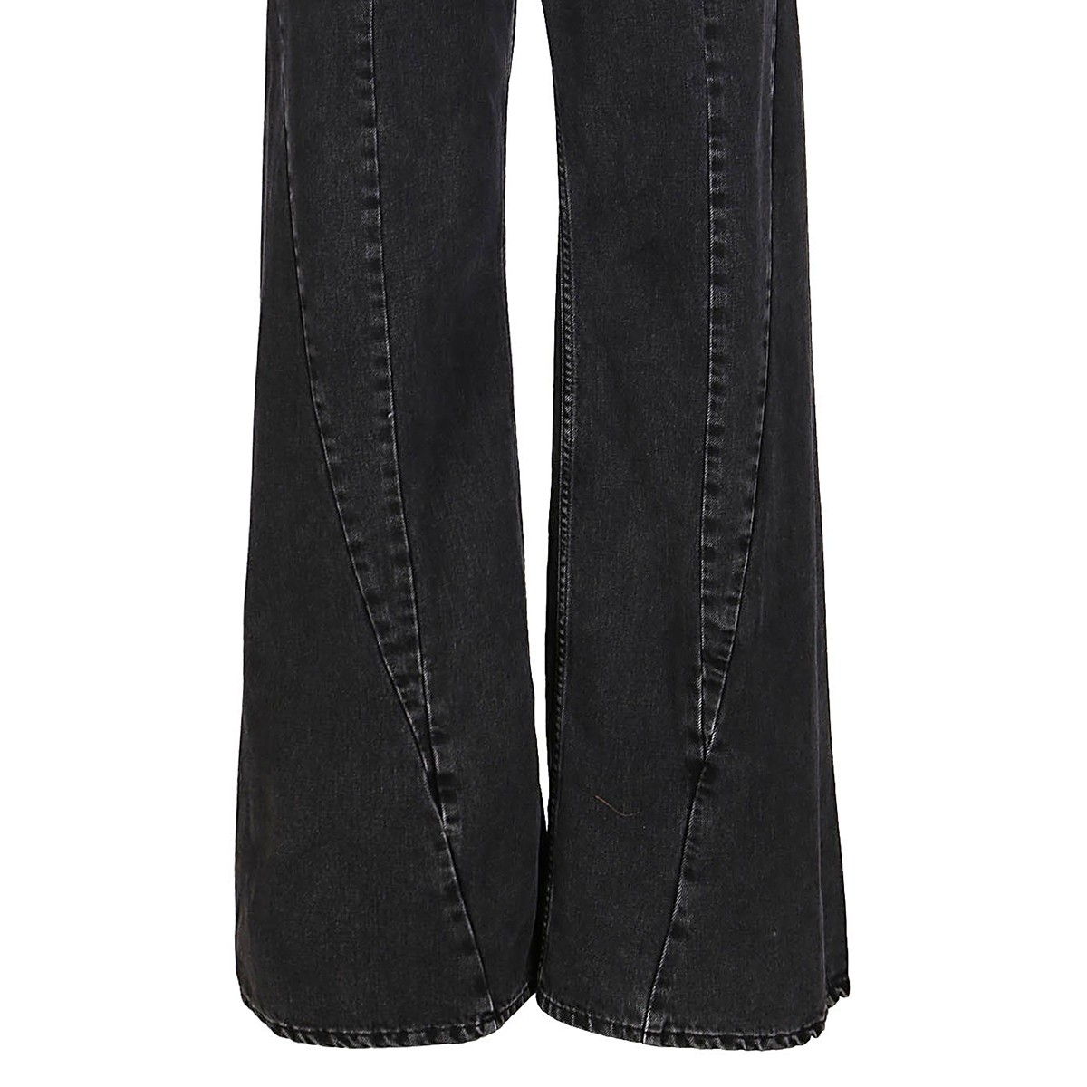 BLACK COTTON JEANS