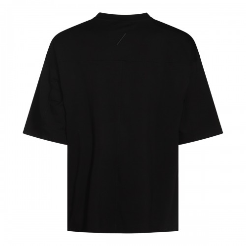 BLACK COTTON T-SHIRT