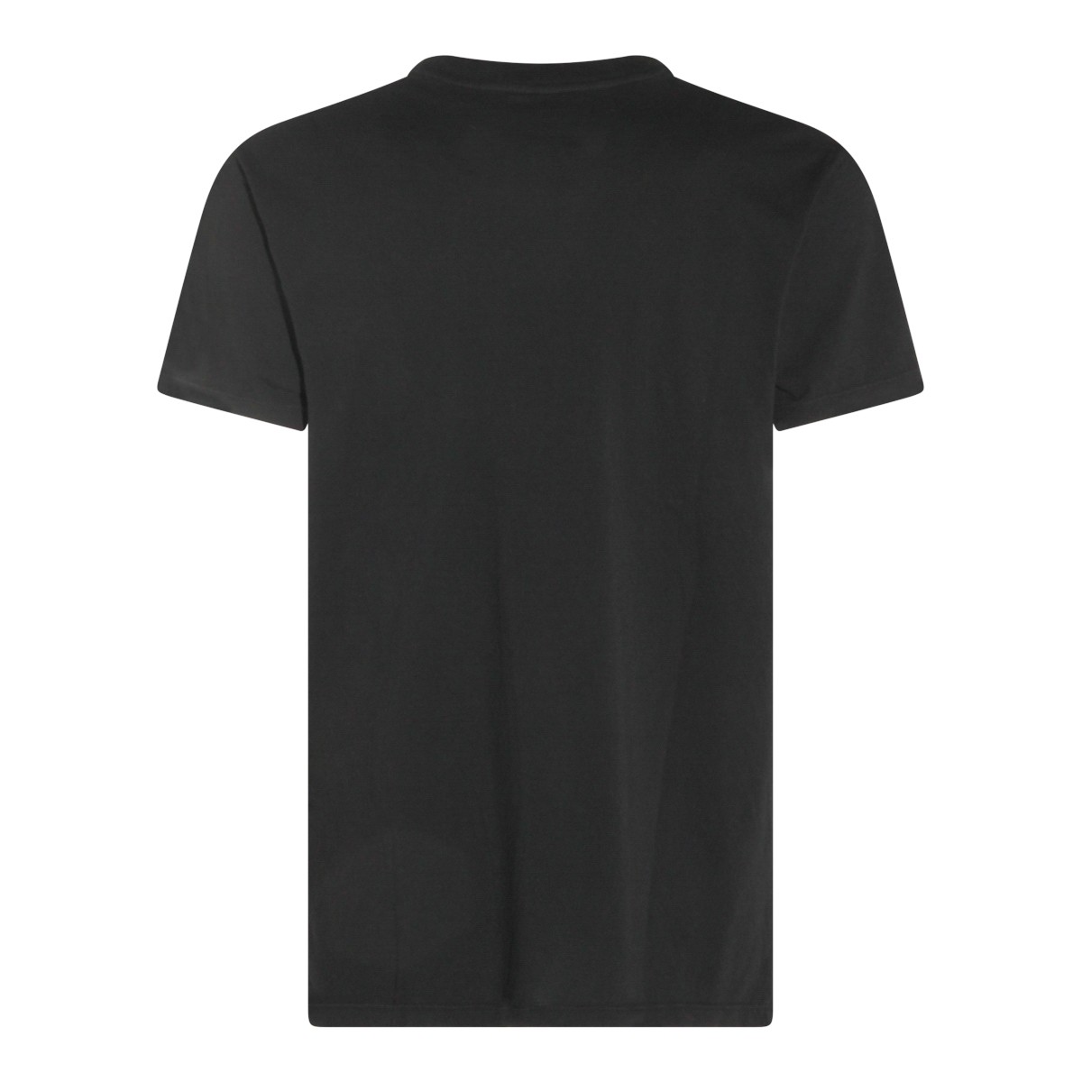 BLACK COTTON T-SHIRT