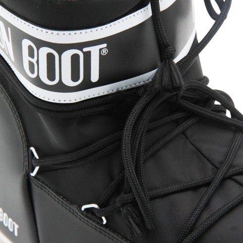 BLACK ICON LOW NYLON BOOTS