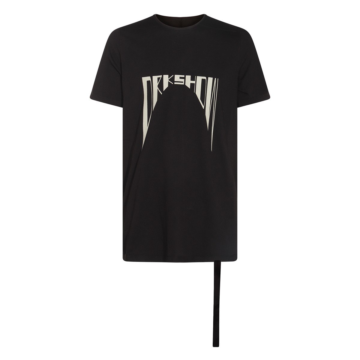 BLACK COTTON LEVEL T T-SHIRT