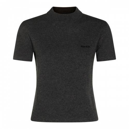 GREY CASHMERE KNITWEAR