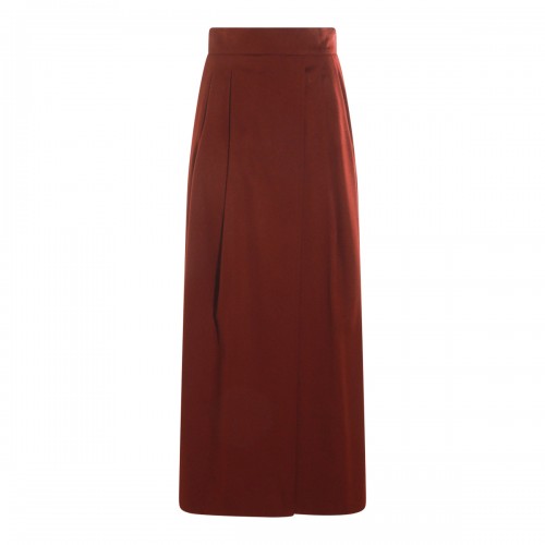 CHERRY CASHMERE ZATTERA SKIRT