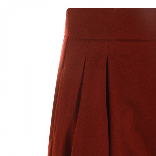 CHERRY CASHMERE ZATTERA SKIRT