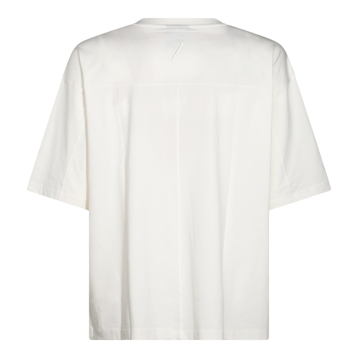 WHITE COTTON T-SHIRT