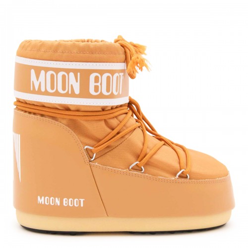 LIGHT ORANGE ICON LOW NYLON BOOTS