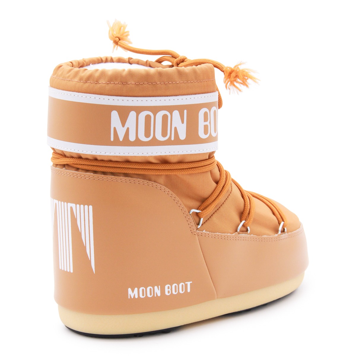LIGHT ORANGE ICON LOW NYLON BOOTS