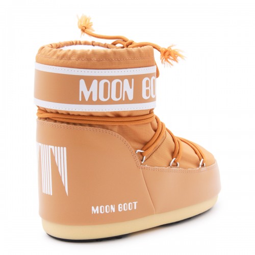 LIGHT ORANGE ICON LOW NYLON BOOTS