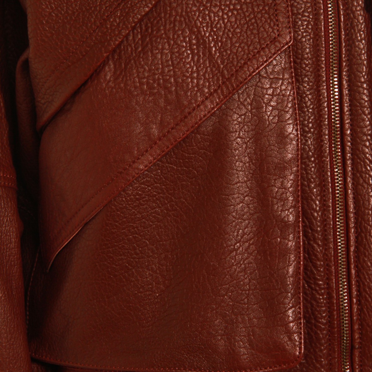 BORDEAUX LEATHER JACKET BORDEAUX LEATHER JACKET