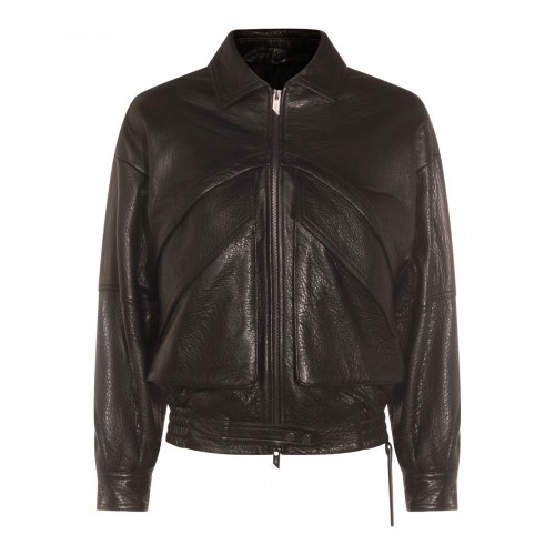 BLACK LEATHER JACKET