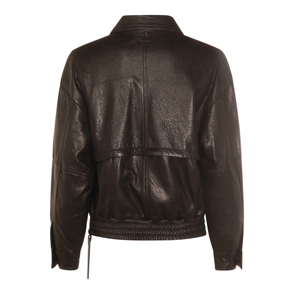 BLACK LEATHER JACKET