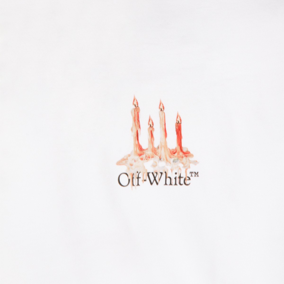 WHITE COTTON T-SHIRT
