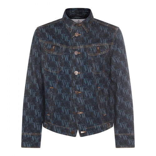BLUE COTTON DENIM JACKET